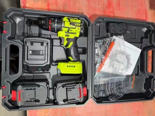 Lithium-ion Brushless Electric Drill Set